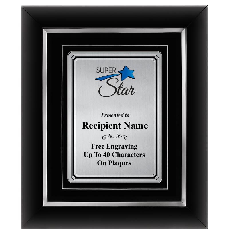 10x12 SLVR METAL PLT DECOR FRM