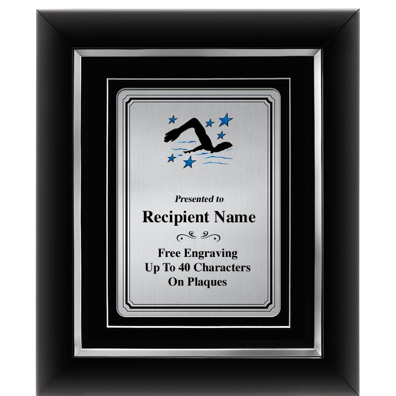 10x12 SLVR METAL PLT DECOR FRM