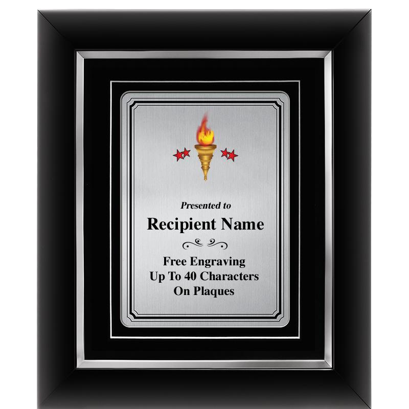 10x12 SLVR METAL PLT DECOR FRM