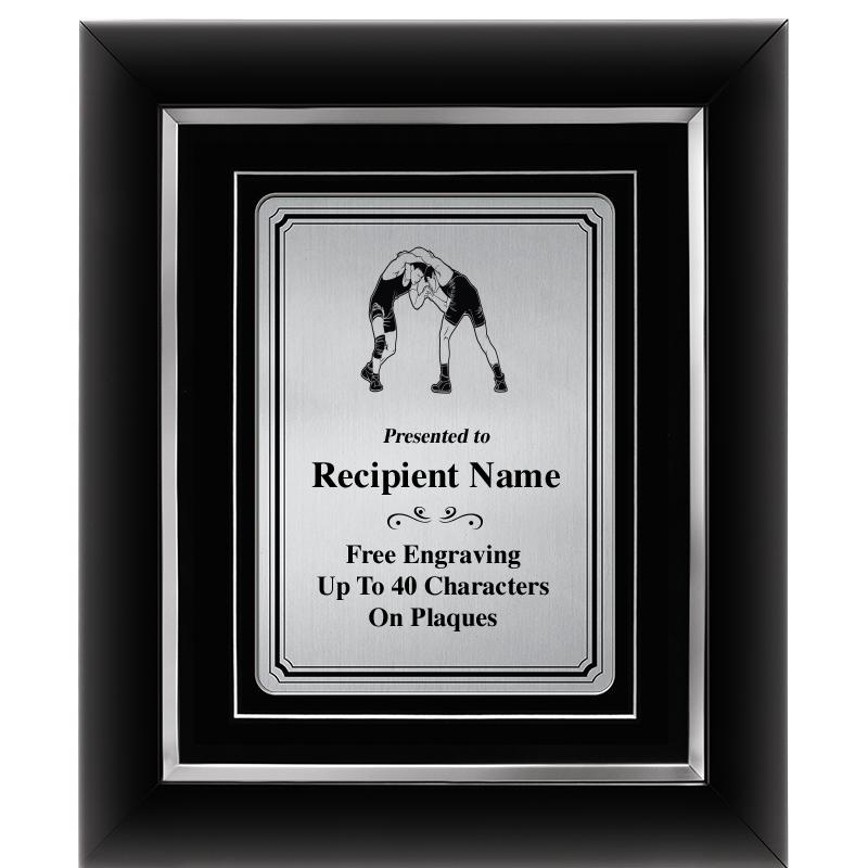 10x12 SLVR METAL PLT DECOR FRM