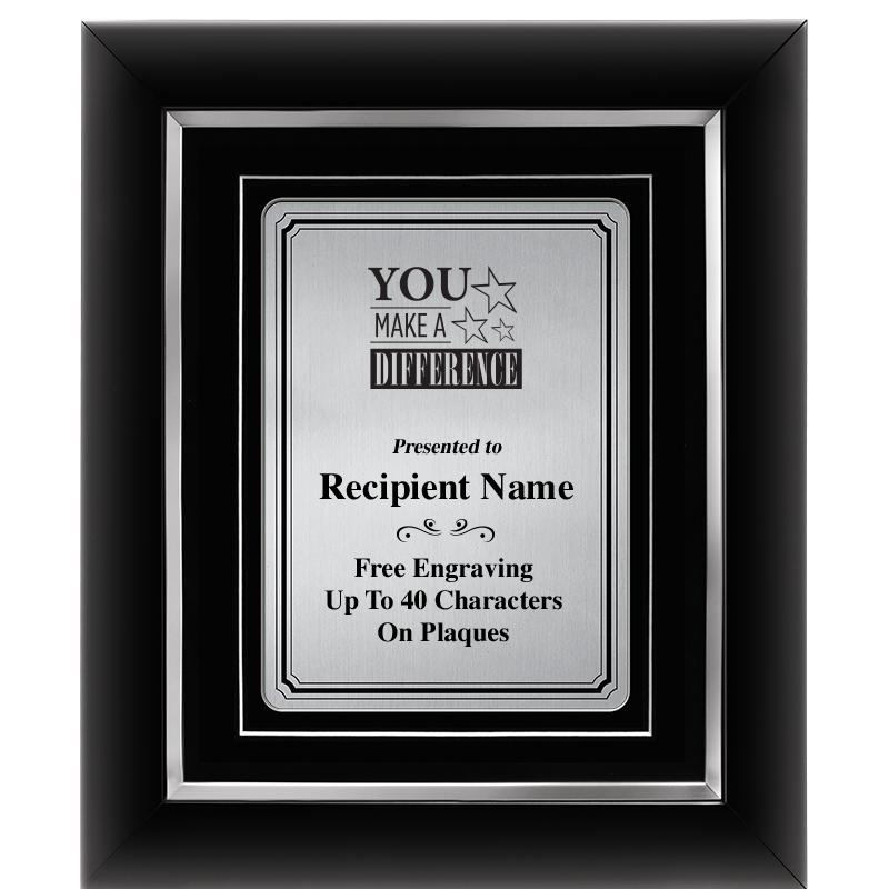 10x12 SLVR METAL PLT DECOR FRM