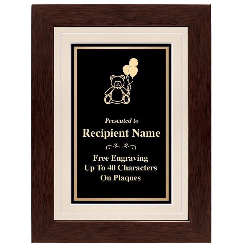 12"x9" GROVE BEIGE PLAQUE