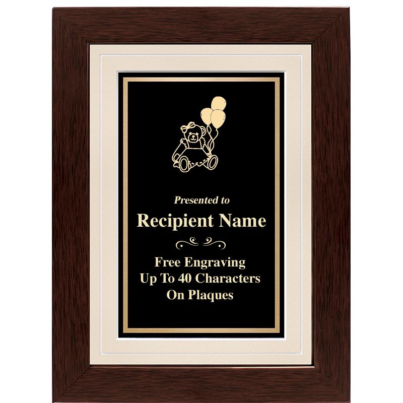 12"x9" GROVE BEIGE PLAQUE