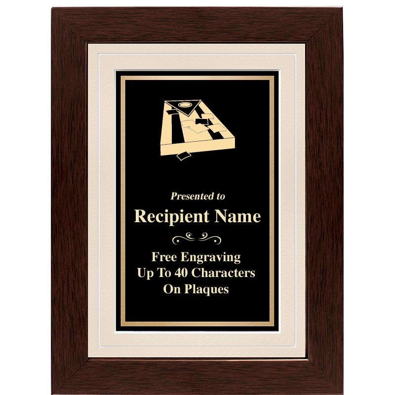 12"x9" GROVE BEIGE PLAQUE