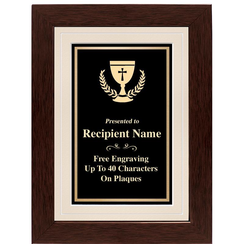 12"x9" GROVE BEIGE PLAQUE