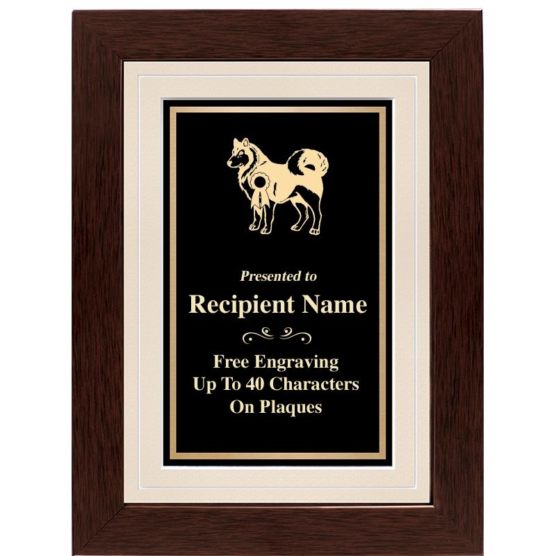 12"x9" GROVE BEIGE PLAQUE