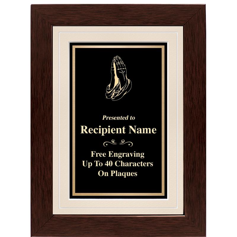 12"x9" GROVE BEIGE PLAQUE