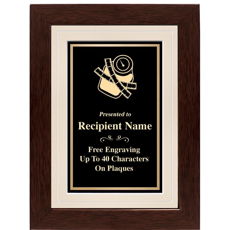 12"x9" GROVE BEIGE PLAQUE