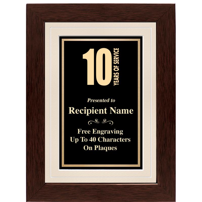 12"x9" GROVE BEIGE PLAQUE