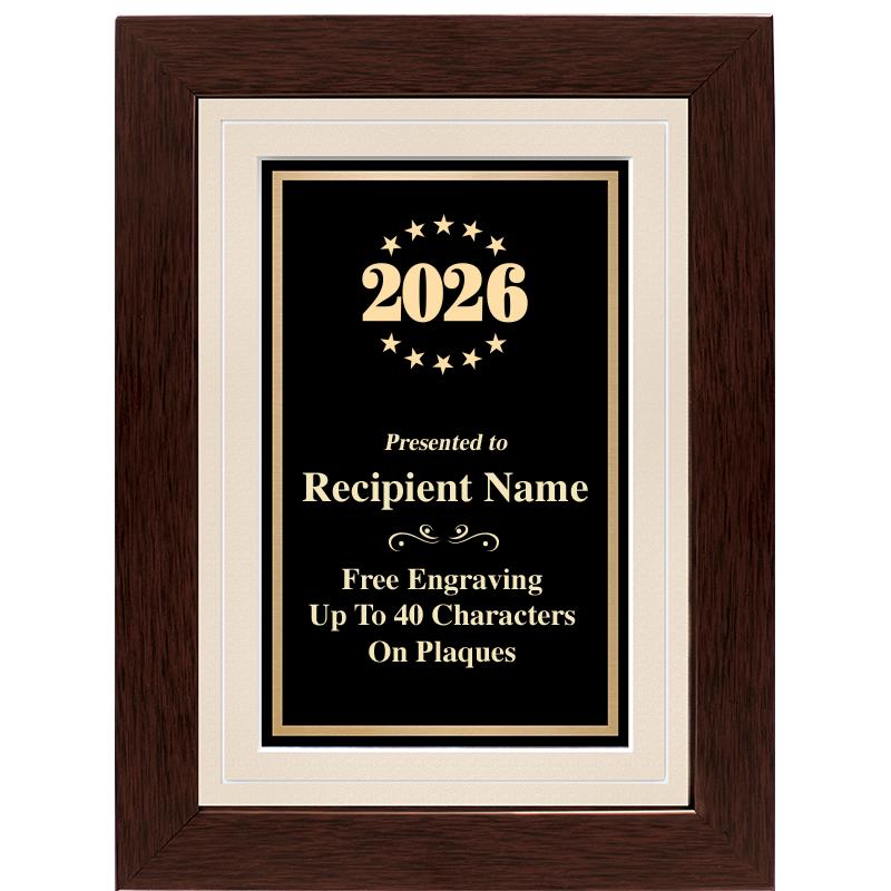 12"x9" GROVE BEIGE PLAQUE