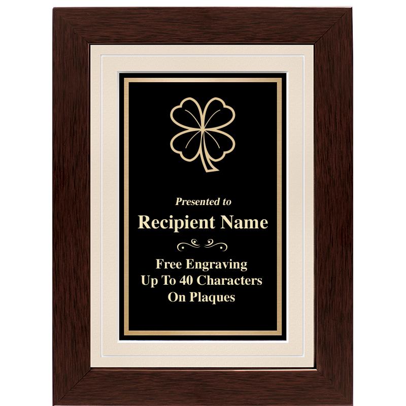 12"x9" GROVE BEIGE PLAQUE