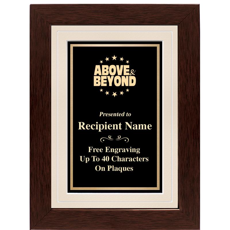 12"x9" GROVE BEIGE PLAQUE