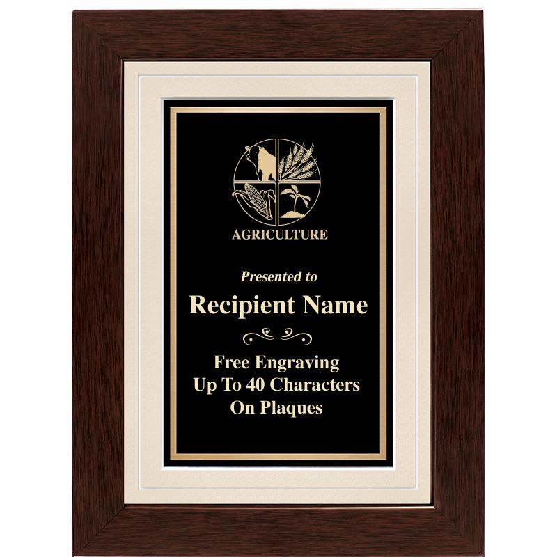 12"x9" GROVE BEIGE PLAQUE