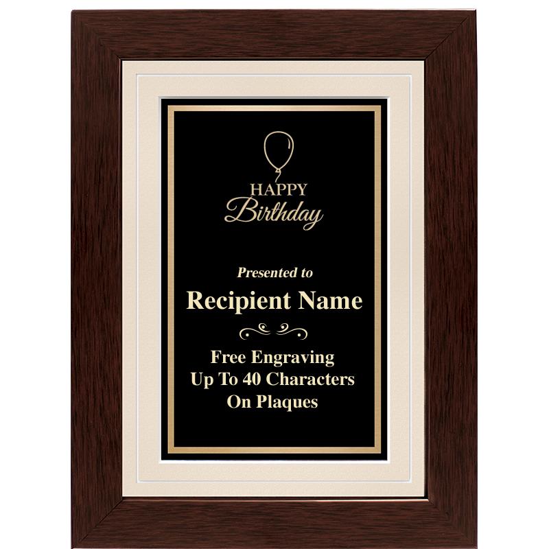 12"x9" GROVE BEIGE PLAQUE