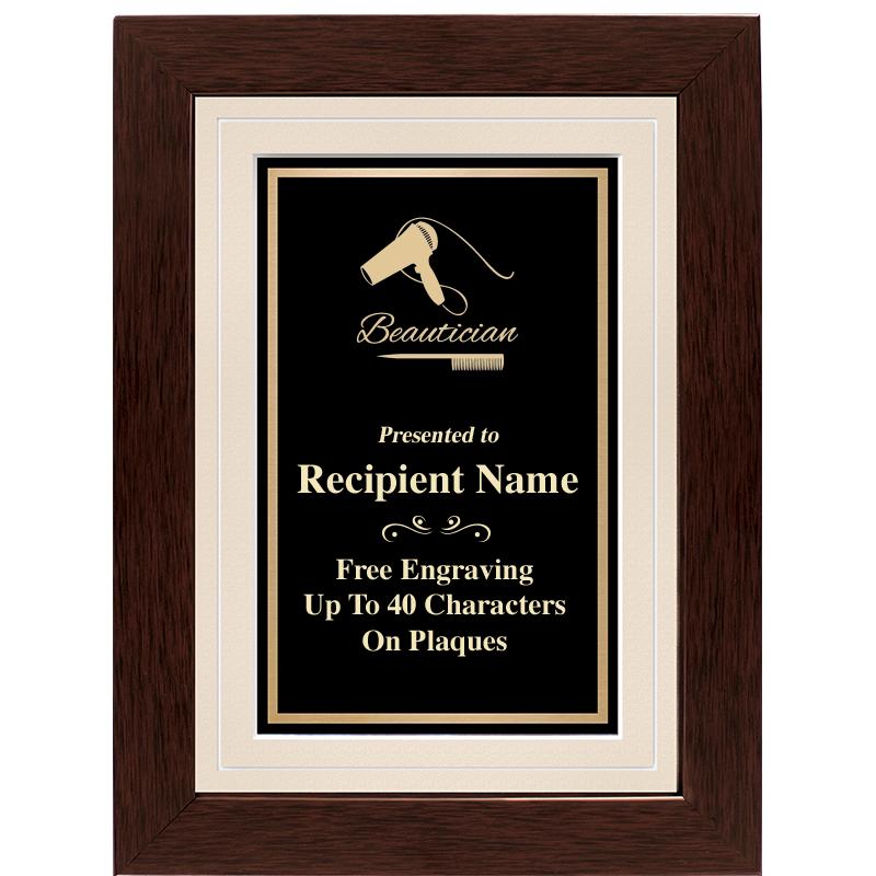 12"x9" GROVE BEIGE PLAQUE