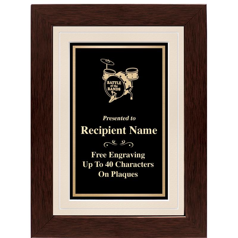 12"x9" GROVE BEIGE PLAQUE