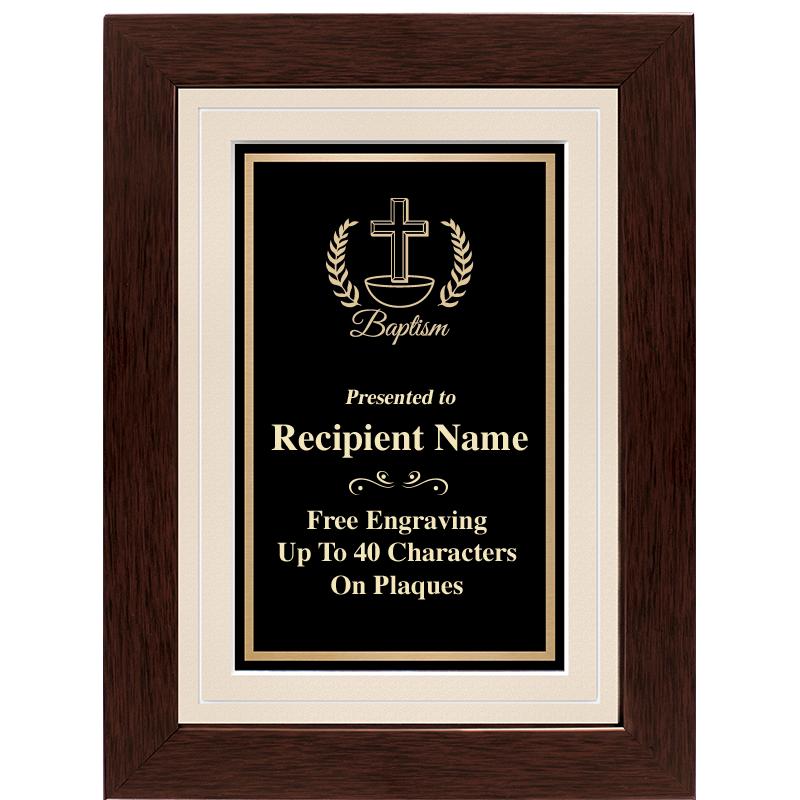 12"x9" GROVE BEIGE PLAQUE