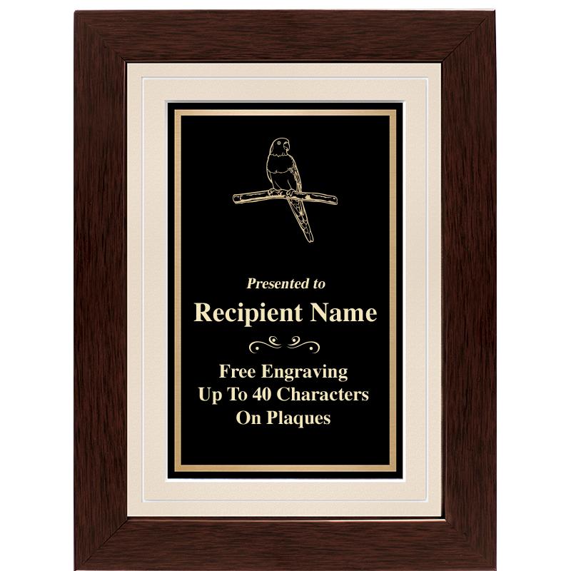 12"x9" GROVE BEIGE PLAQUE