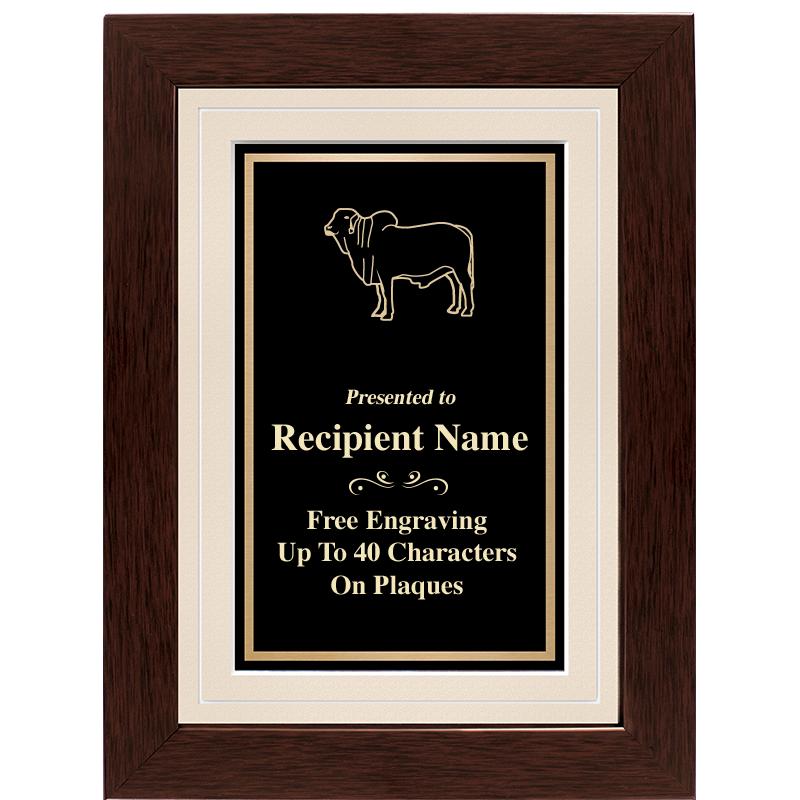 12"x9" GROVE BEIGE PLAQUE