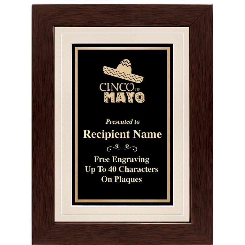 12"x9" GROVE BEIGE PLAQUE