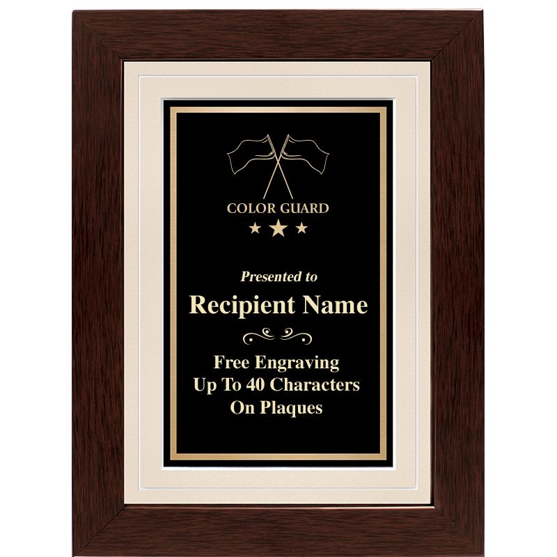 12"x9" GROVE BEIGE PLAQUE