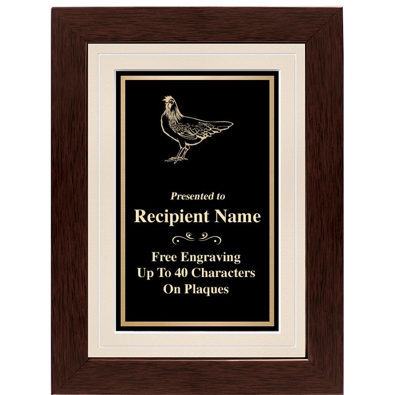 12"x9" GROVE BEIGE PLAQUE