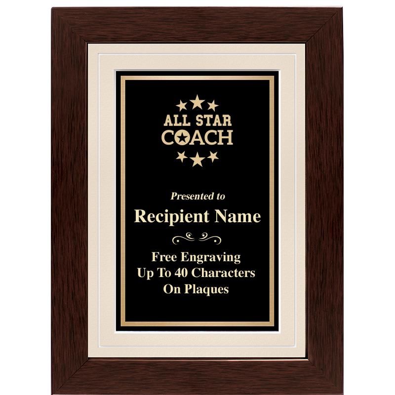 12"x9" GROVE BEIGE PLAQUE