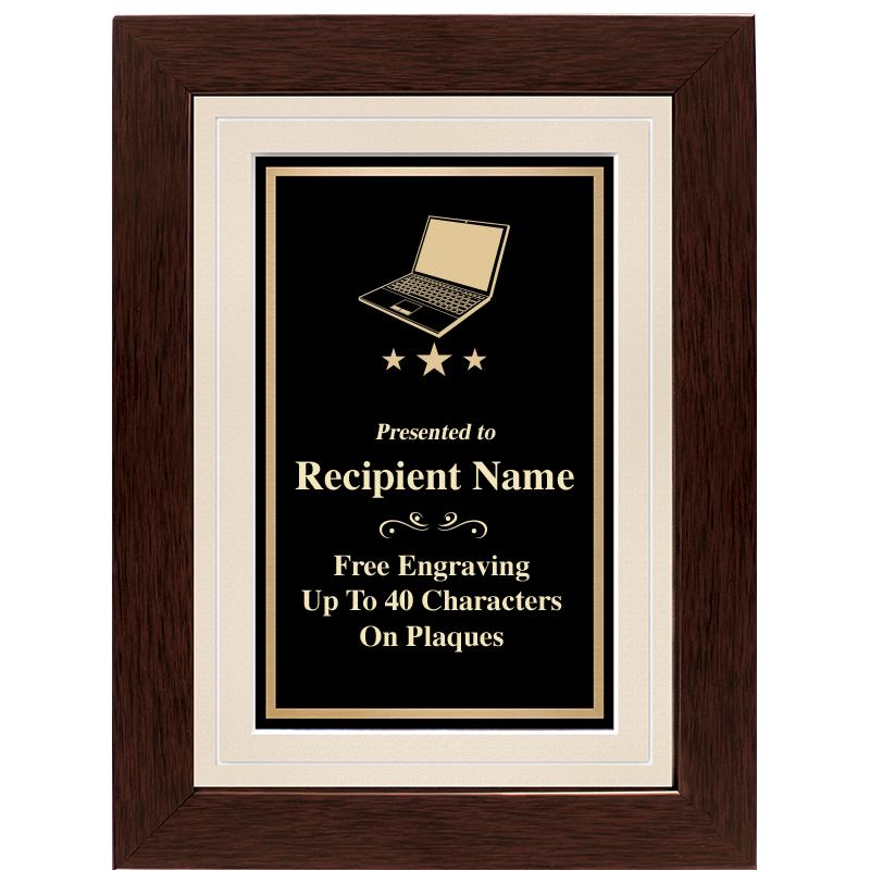 12"x9" GROVE BEIGE PLAQUE