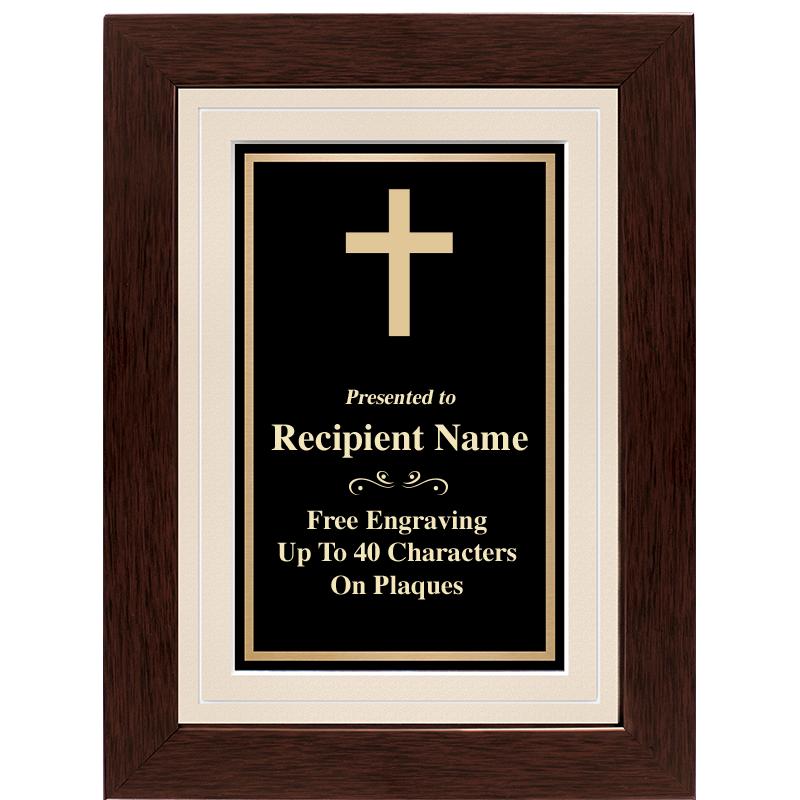 12"x9" GROVE BEIGE PLAQUE