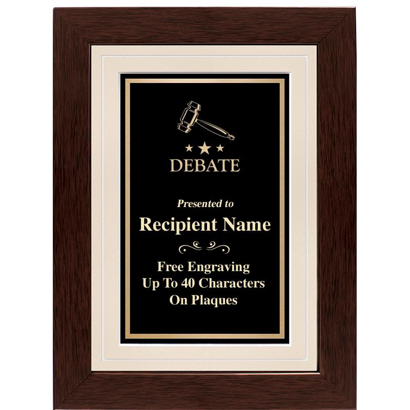 12"x9" GROVE BEIGE PLAQUE