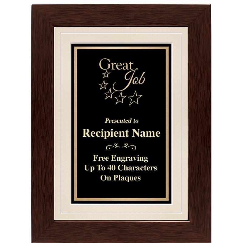 12"x9" GROVE BEIGE PLAQUE