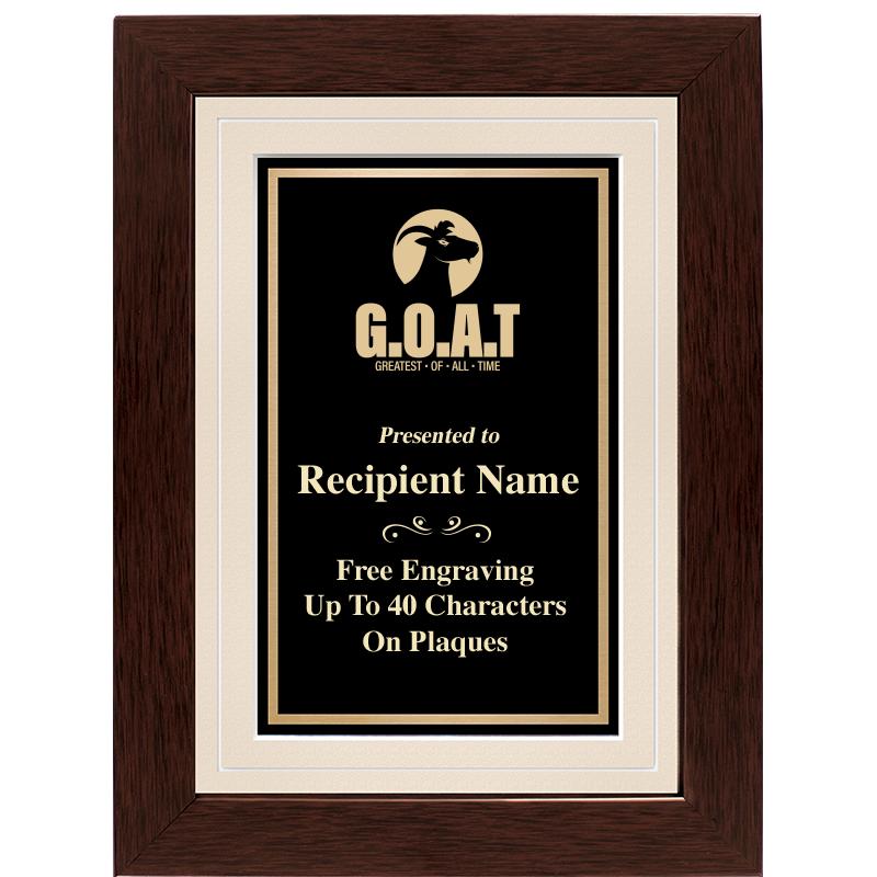 12"x9" GROVE BEIGE PLAQUE