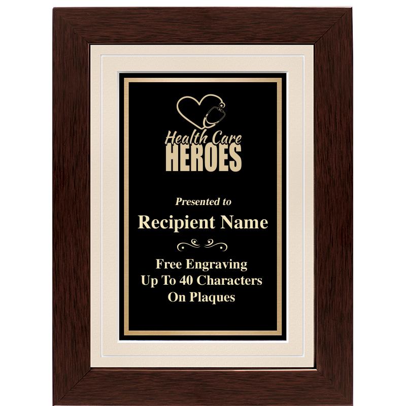 12"x9" GROVE BEIGE PLAQUE