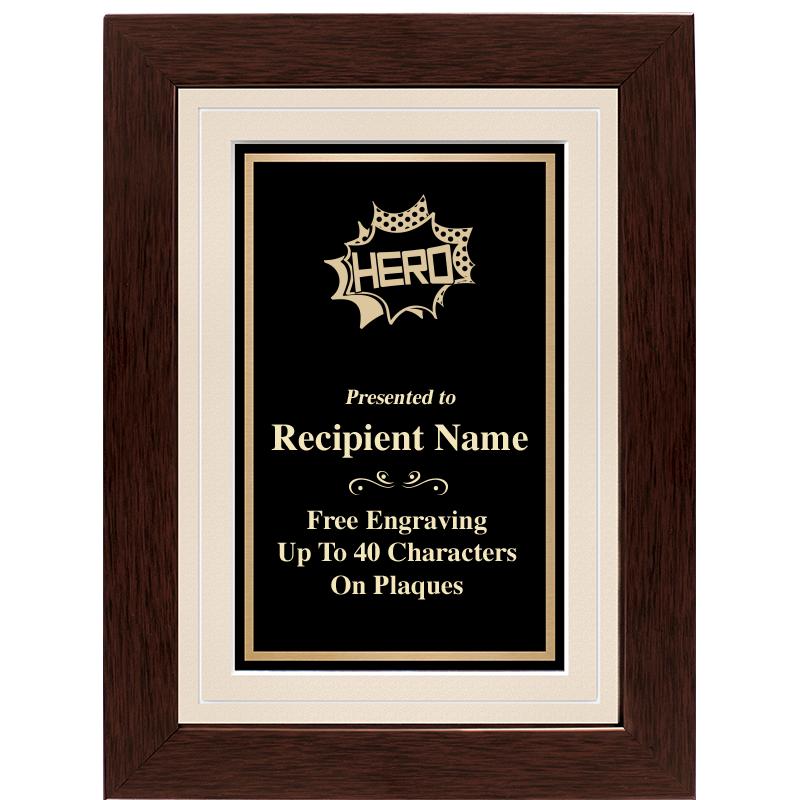 12"x9" GROVE BEIGE PLAQUE