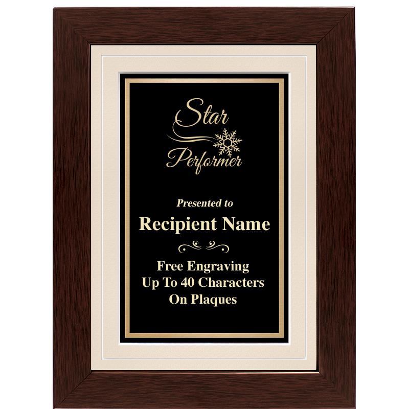 12"x9" GROVE BEIGE PLAQUE