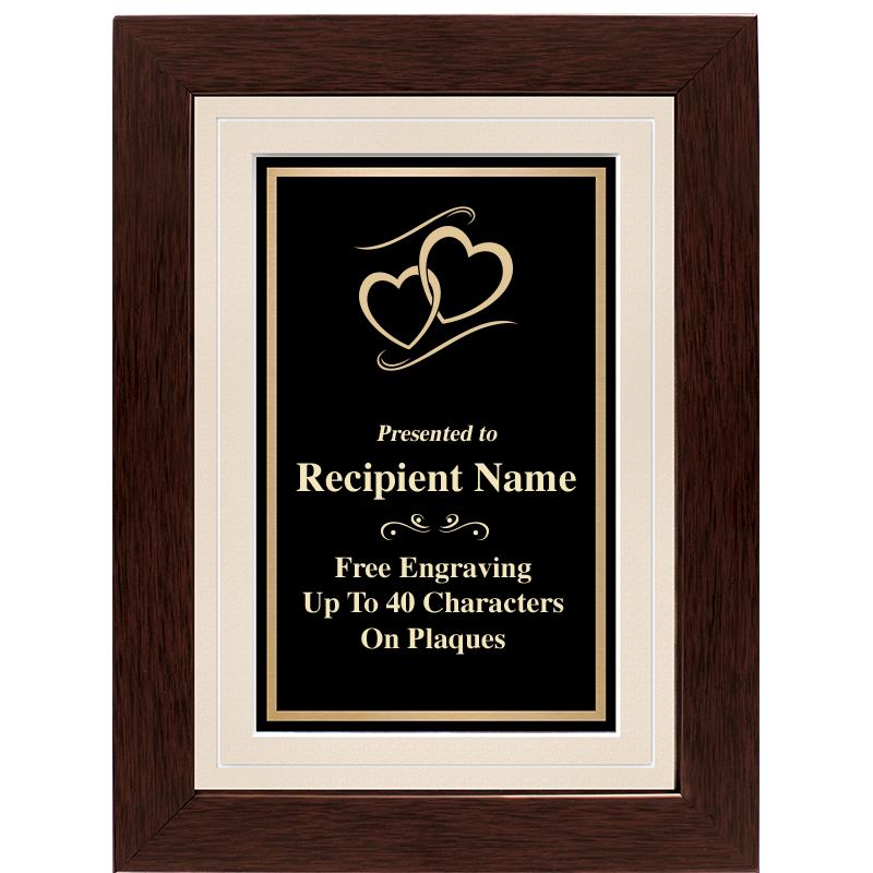 12"x9" GROVE BEIGE PLAQUE