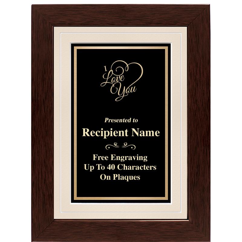 12"x9" GROVE BEIGE PLAQUE