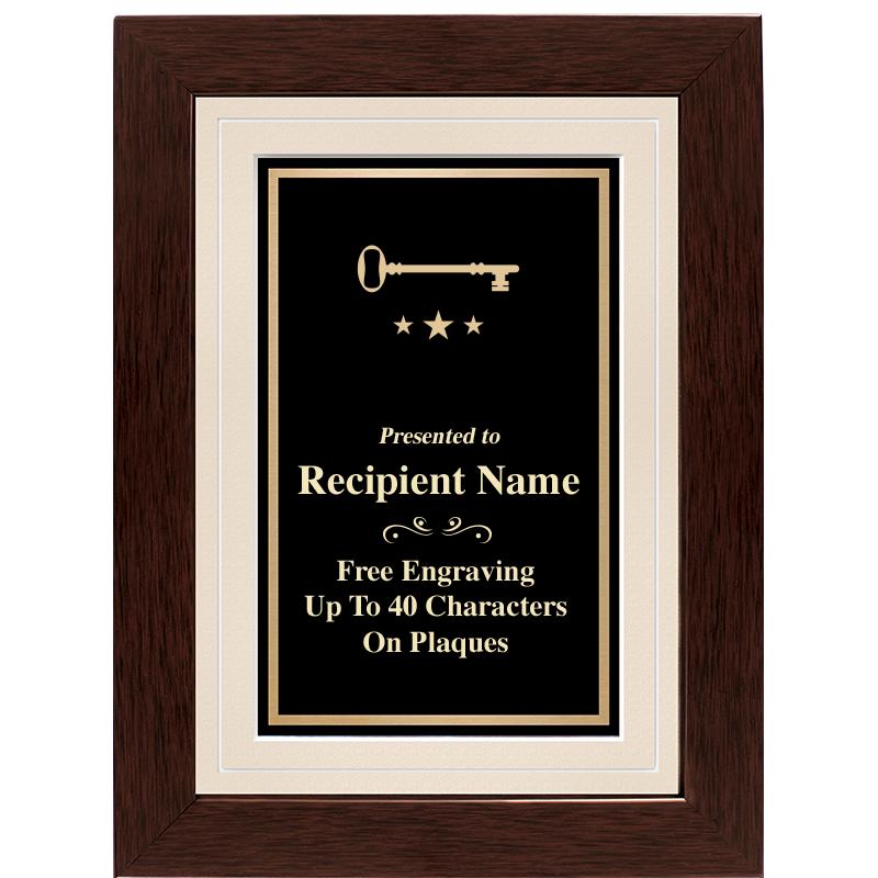 12"x9" GROVE BEIGE PLAQUE