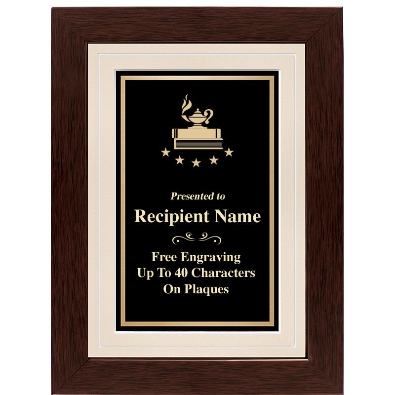 12"x9" GROVE BEIGE PLAQUE