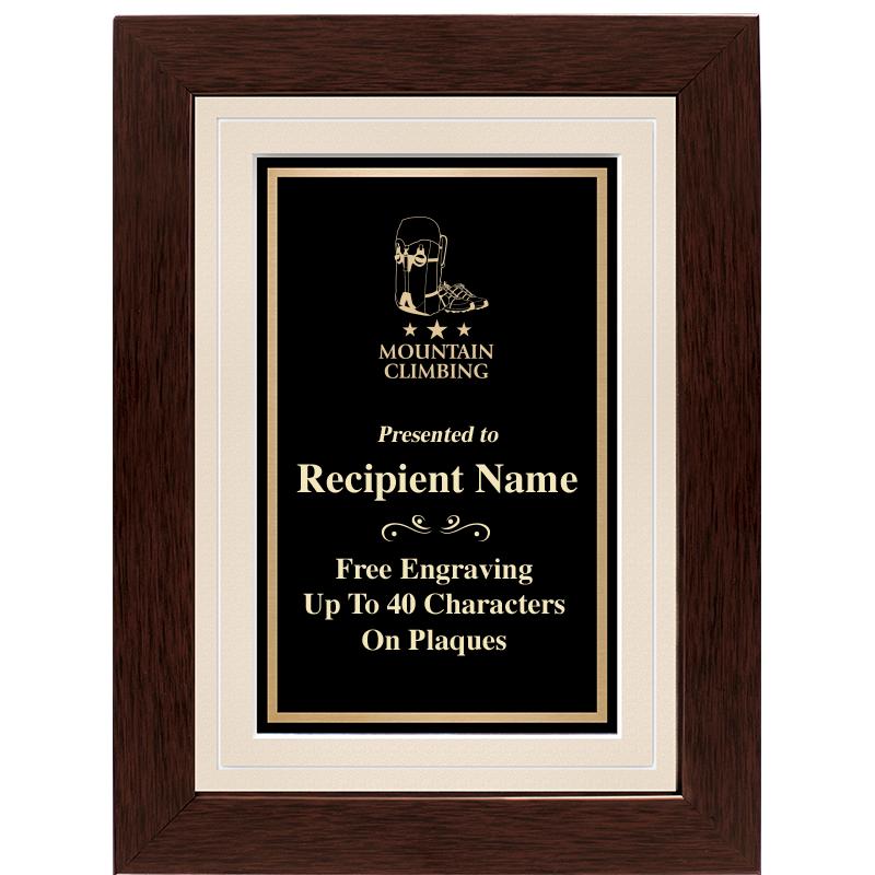 12"x9" GROVE BEIGE PLAQUE