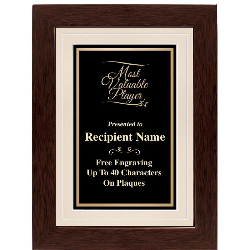 12"x9" GROVE BEIGE PLAQUE