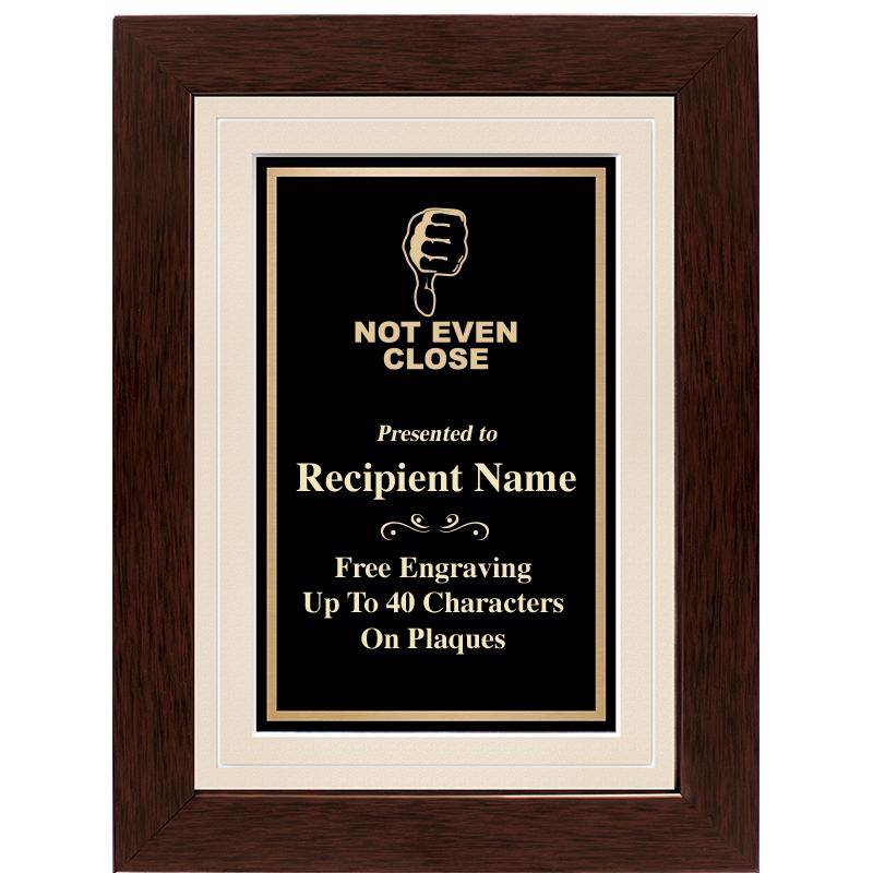 12"x9" GROVE BEIGE PLAQUE