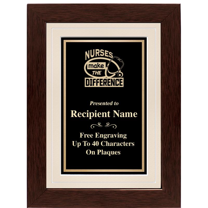 12"x9" GROVE BEIGE PLAQUE