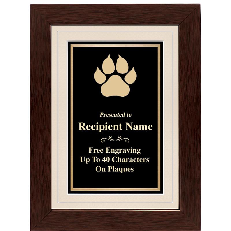 12"x9" GROVE BEIGE PLAQUE