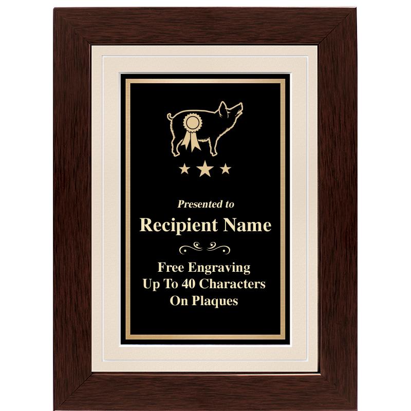 12"x9" GROVE BEIGE PLAQUE