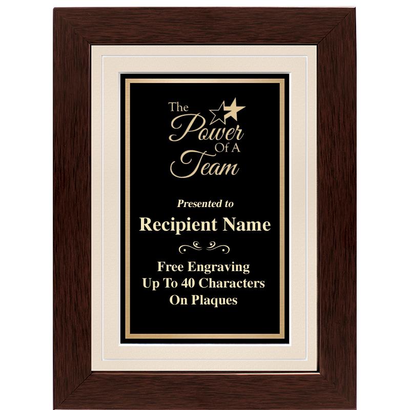 12"x9" GROVE BEIGE PLAQUE