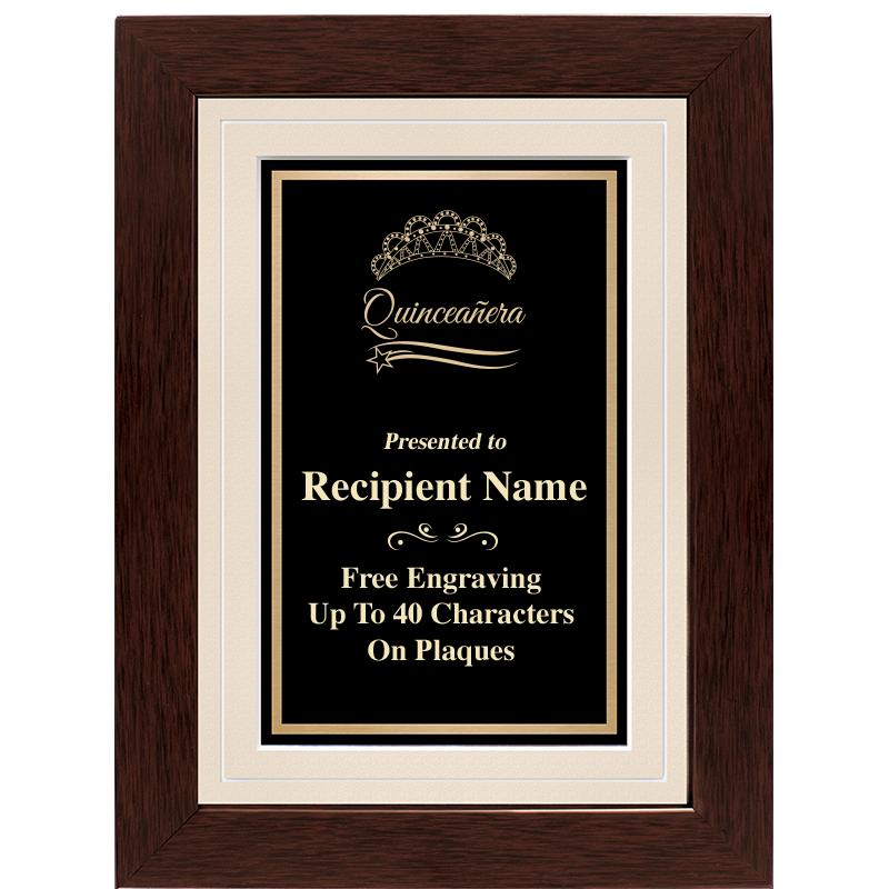 12"x9" GROVE BEIGE PLAQUE