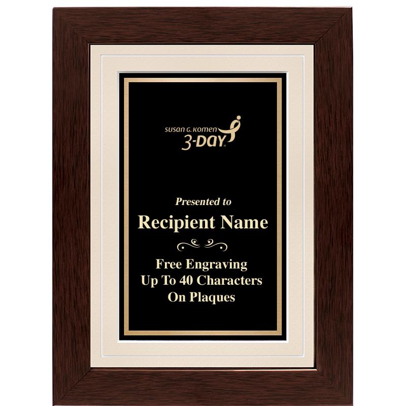 12"x9" GROVE BEIGE PLAQUE