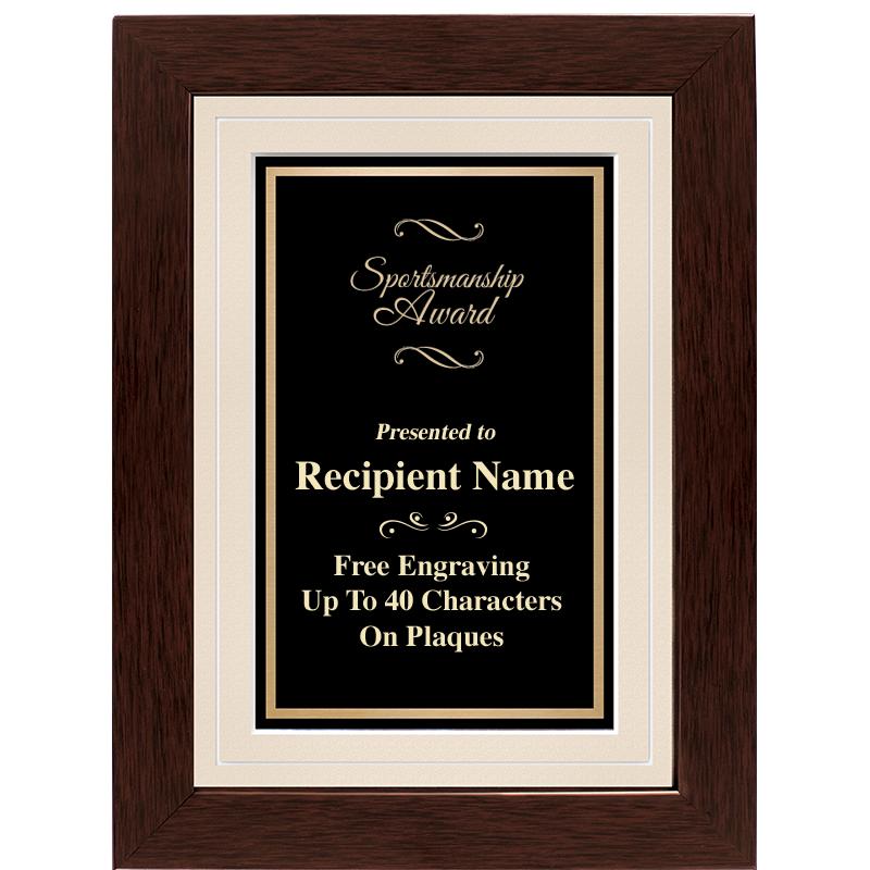 12"x9" GROVE BEIGE PLAQUE