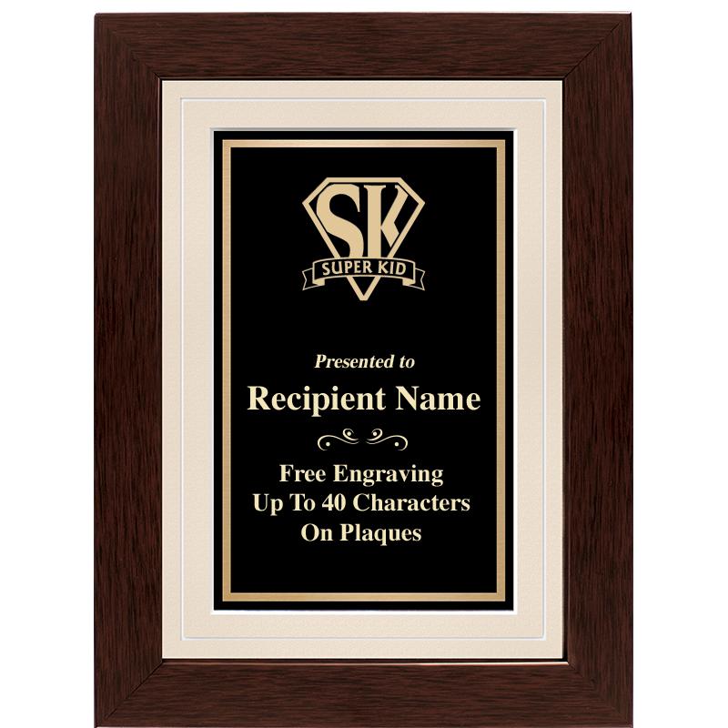 12"x9" GROVE BEIGE PLAQUE